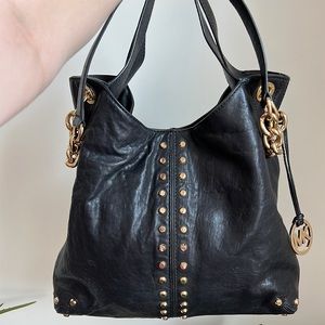 Michael Kors Uptown Astor Leather Shoulder Bag